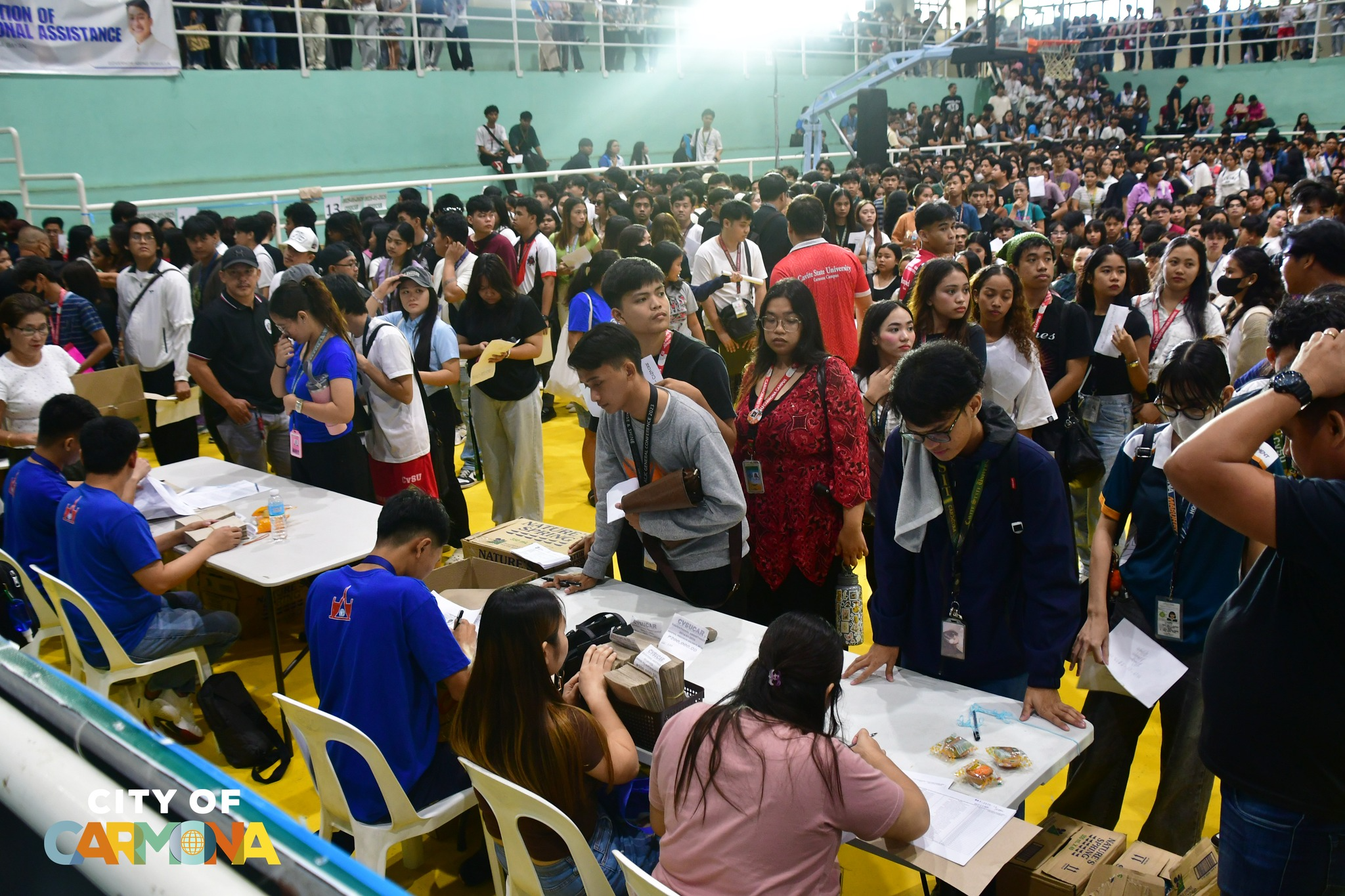 Students collaborating